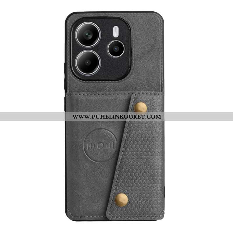 Puhelinkuoret Xiaomi Redmi Note 14 5g Korttikotelo Ja Teline