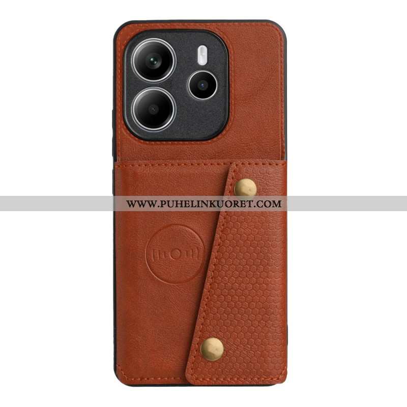 Puhelinkuoret Xiaomi Redmi Note 14 5g Korttikotelo Ja Teline