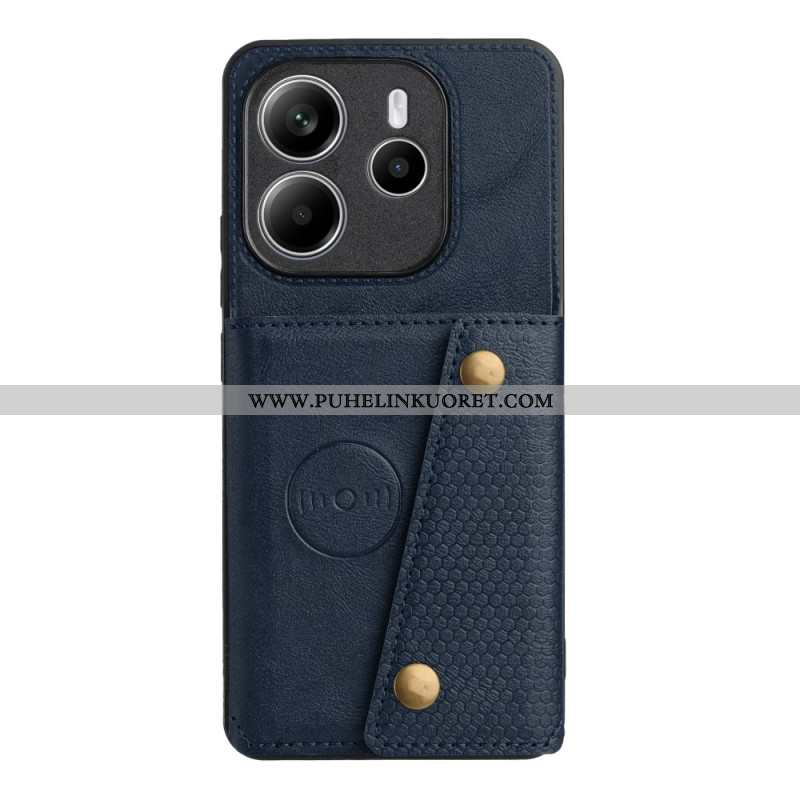 Puhelinkuoret Xiaomi Redmi Note 14 5g Korttikotelo Ja Teline