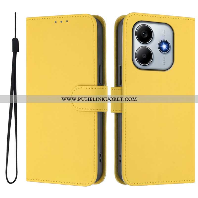 Kotelot Xiaomi Redmi Note 14 5g Nahkaefektiranneke