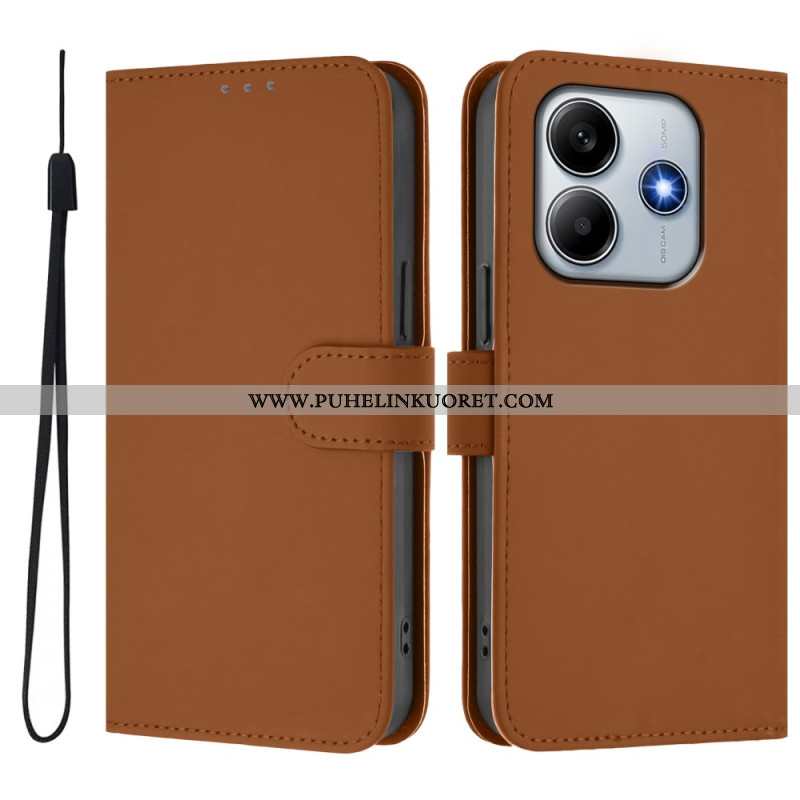 Kotelot Xiaomi Redmi Note 14 5g Nahkaefektiranneke