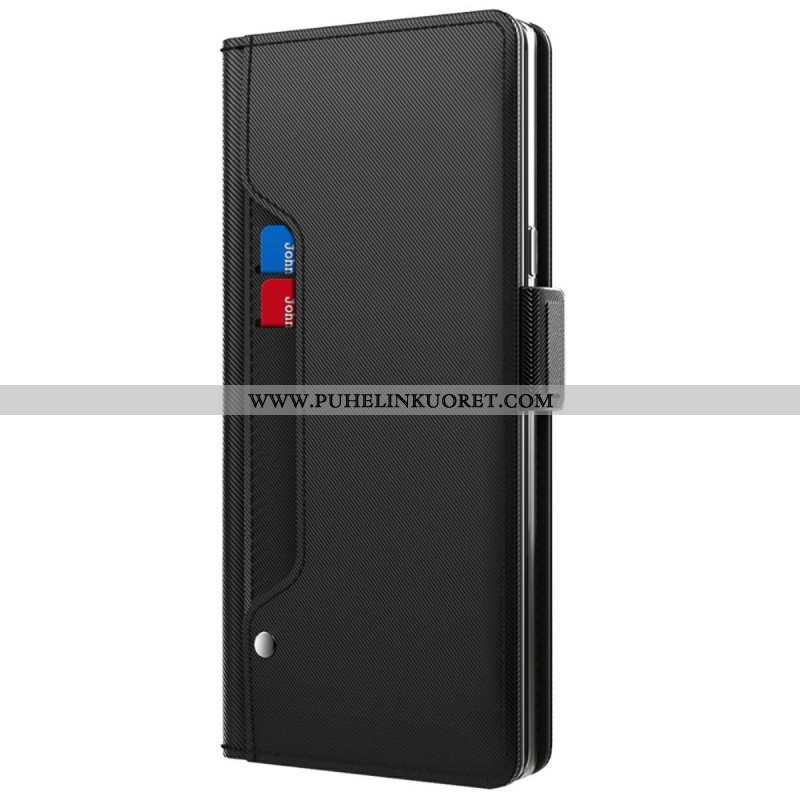 Nahkakotelo Xiaomi Redmi Note 14 5g Irrotettava Korttikotelo