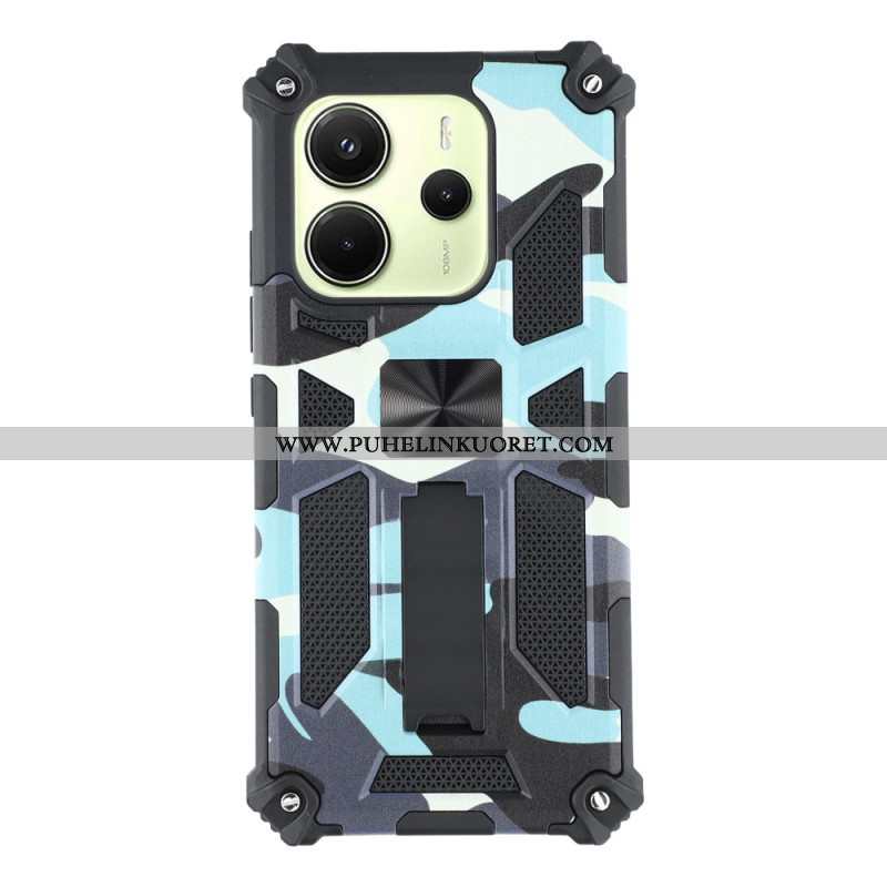 Puhelinkuoret Xiaomi Redmi Note 14 5g Kestävä Integroidulla Jalustalla Naamiointi