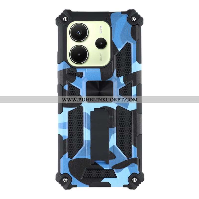 Puhelinkuoret Xiaomi Redmi Note 14 5g Kestävä Integroidulla Jalustalla Naamiointi