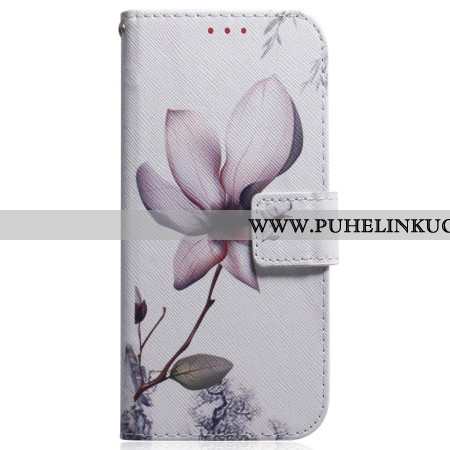 Kotelot Xiaomi Redmi Note 14 5g Vaaleanpunainen Kukka