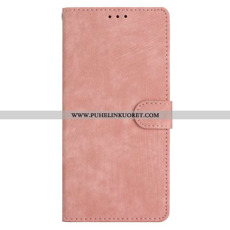 Kotelot Xiaomi Redmi Note 14 5g Mokkanahkakuvio Ja Hihna Suojakuori