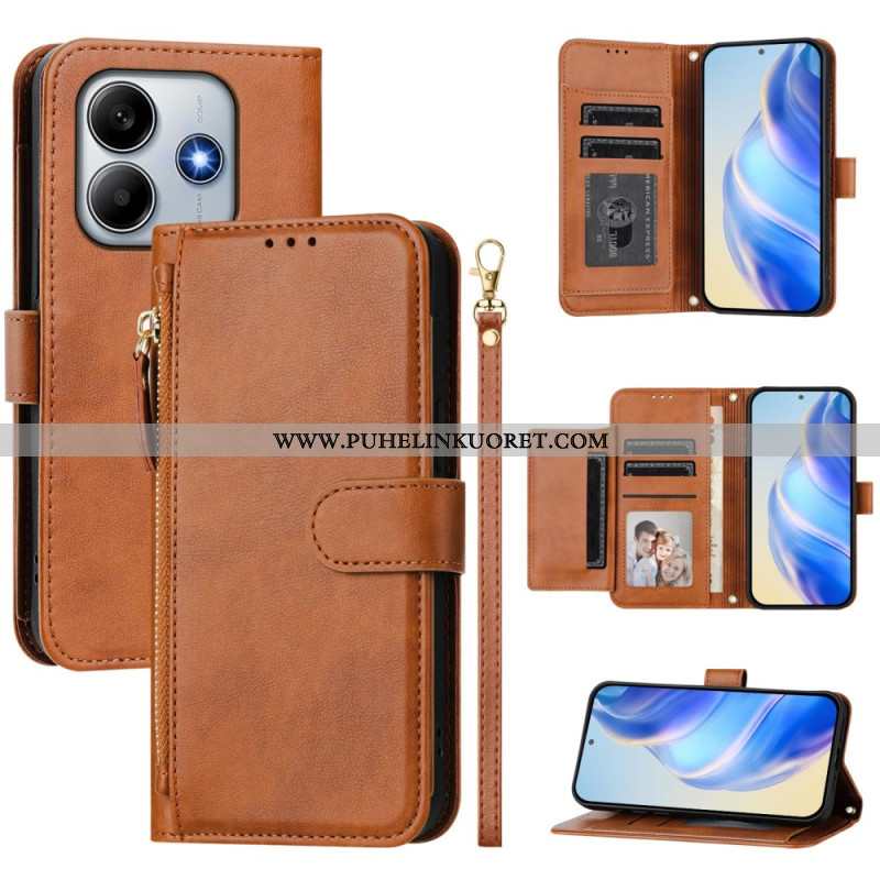 Kotelot Xiaomi Redmi Note 14 5g Lompakko Ja Hihna