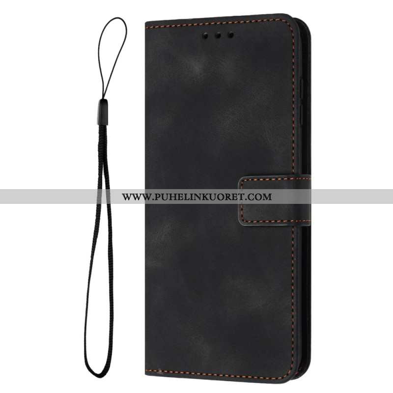 Kotelot Xiaomi Redmi Note 14 5g Mokkanahka Ja Hihna Suojakuori