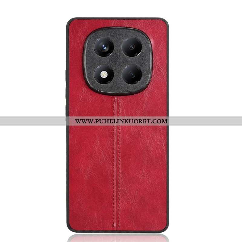 Kuori Xiaomi Redmi Note 14 Pro 4g Nahkakuvioiset Ompeleet