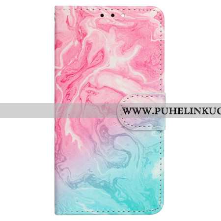 Kotelot Xiaomi Redmi Note 14 Pro 4g Vaaleanpunainen Ja Vihreä Marmori