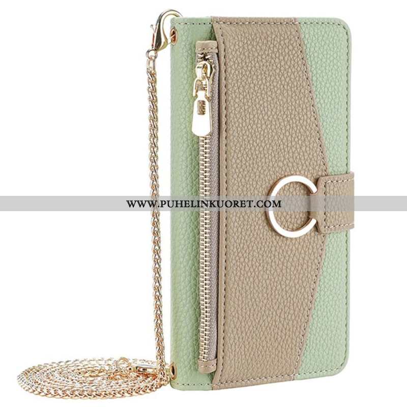 Kuoret Xiaomi Redmi Note 14 Pro 4g Peililompakko Ketjulla