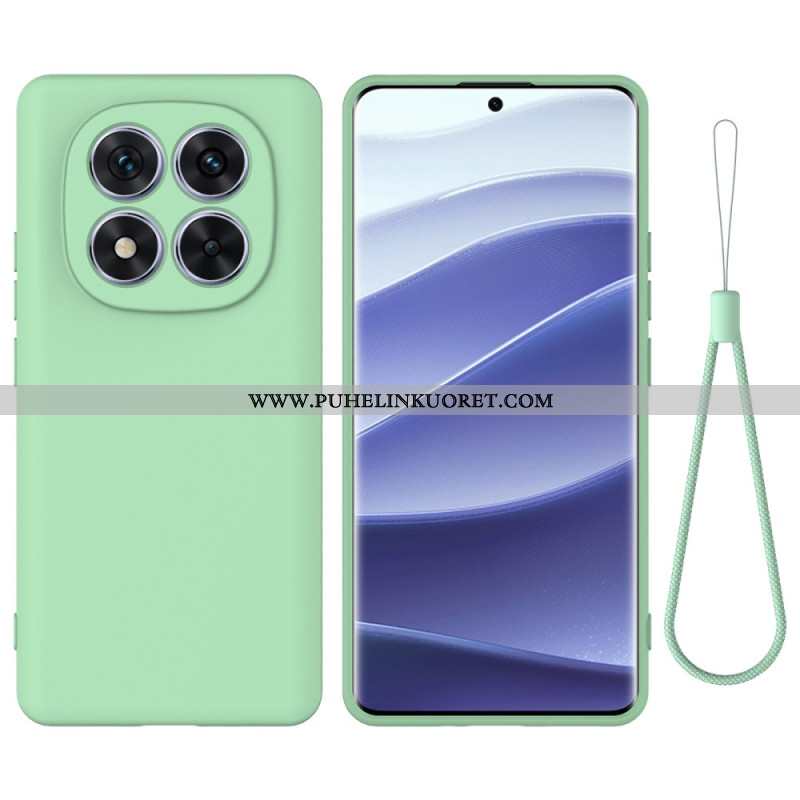 Kuori Xiaomi Redmi Note 14 Pro 4g Nestemäinen Silikoni Hihnalla