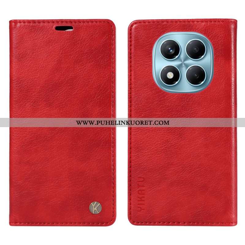 Nahkakotelo Xiaomi Redmi Note 14 Pro 4g Vintage Yikatu