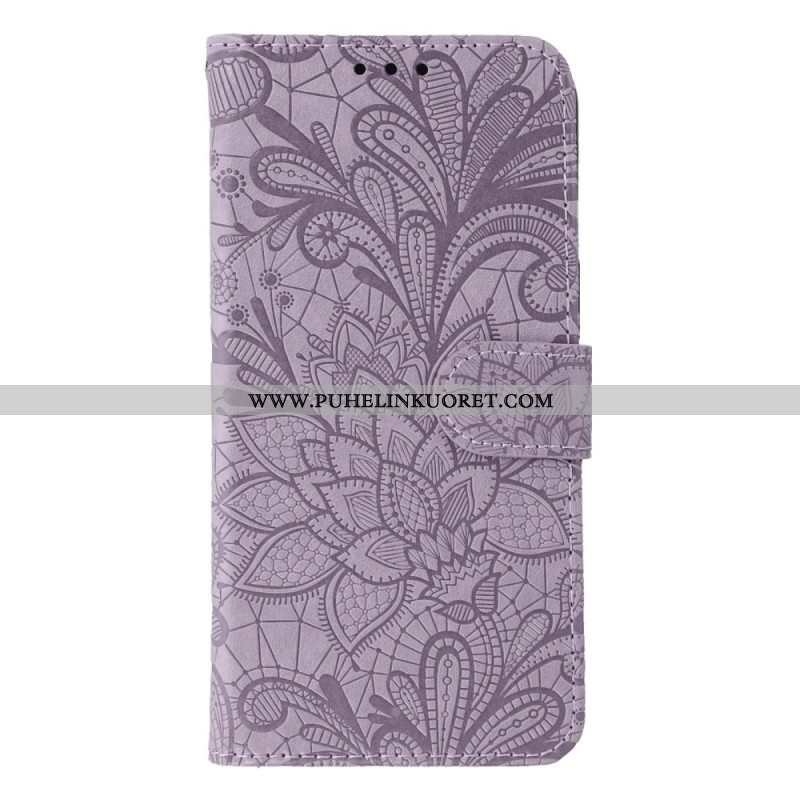 Kotelot Xiaomi Redmi Note 14 Pro 4g Puhelinkuoret Kukallinen Pitsi