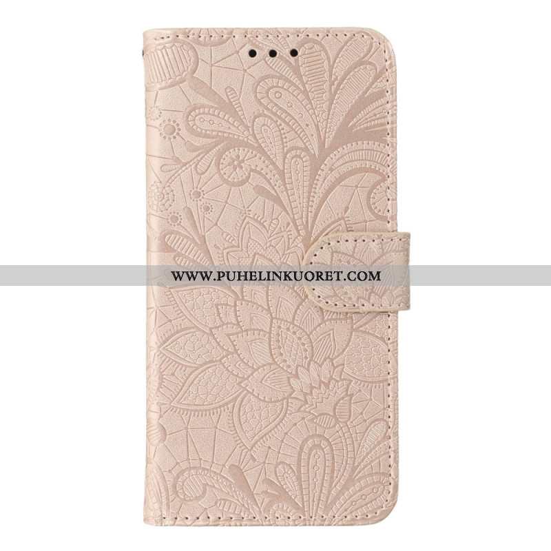 Kotelot Xiaomi Redmi Note 14 Pro 4g Puhelinkuoret Kukallinen Pitsi