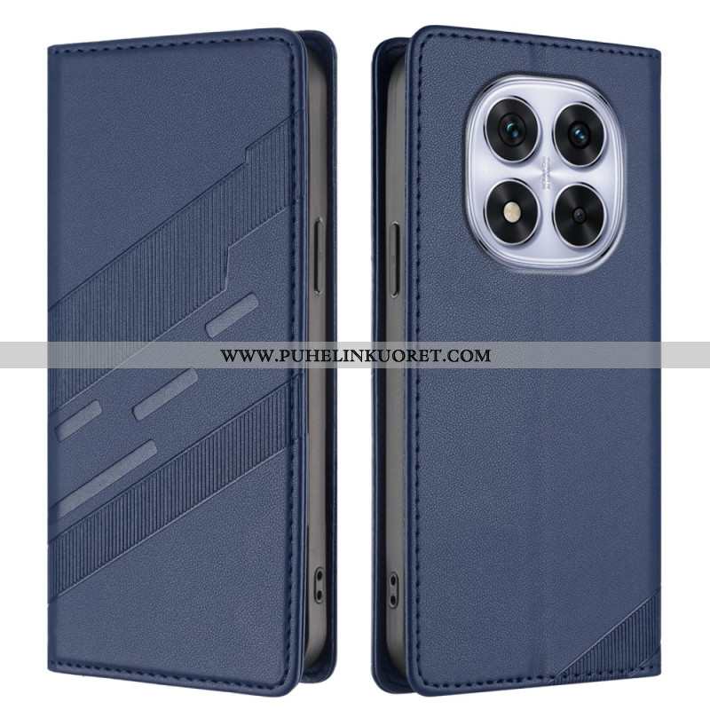 Nahkakotelo Xiaomi Redmi Note 14 Pro 4g Puhelinkuoret Punk-tyylinen