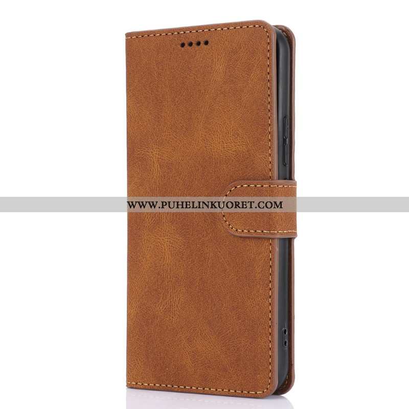 Kotelot Xiaomi Redmi Note 14 Pro 4g Mokkanahkaefekti Hihnalla