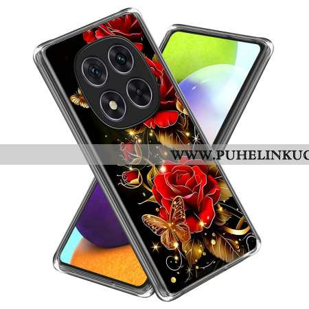 Kuori Xiaomi Redmi Note 14 Pro 4g Perhosia Ja Ruusuja