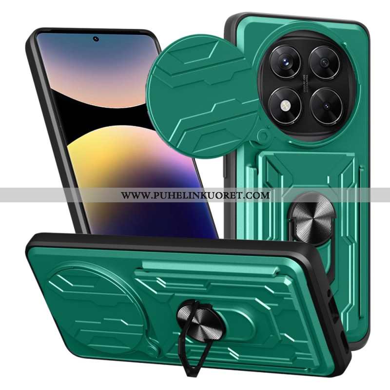 Case Xiaomi Redmi Note 14 Pro 4g Puhelinkuoret Erittäin Kestävä Jalustalla Ja Linssinsuojalla