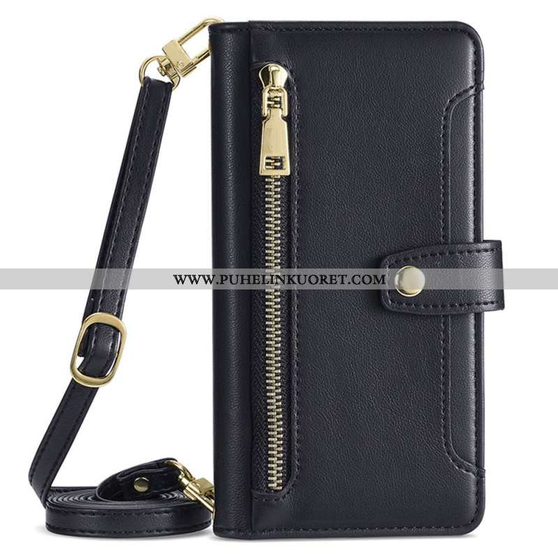 Kuoret Xiaomi Redmi Note 14 Pro 4g Olka- Ja Crossbody-lompakko