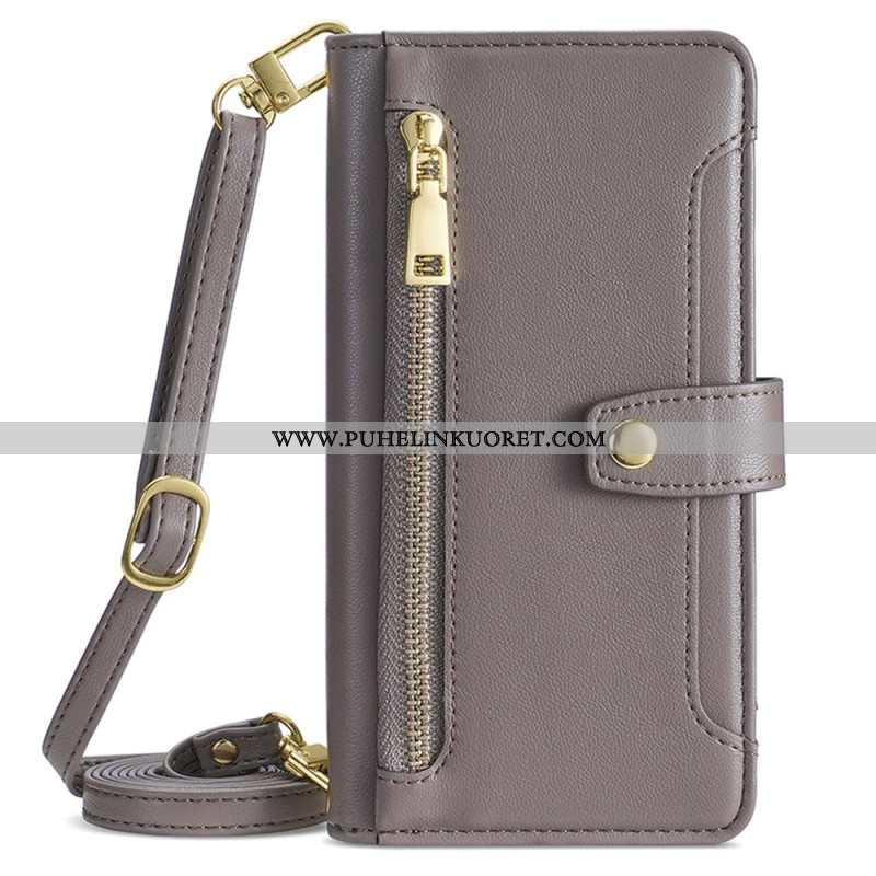 Kuoret Xiaomi Redmi Note 14 Pro 4g Olka- Ja Crossbody-lompakko