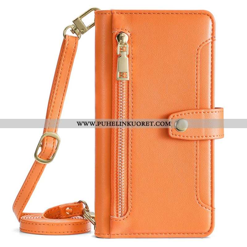 Kuoret Xiaomi Redmi Note 14 Pro 4g Olka- Ja Crossbody-lompakko