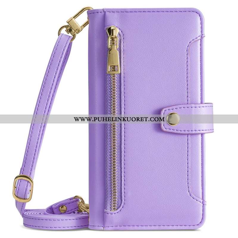Kuoret Xiaomi Redmi Note 14 Pro 4g Olka- Ja Crossbody-lompakko