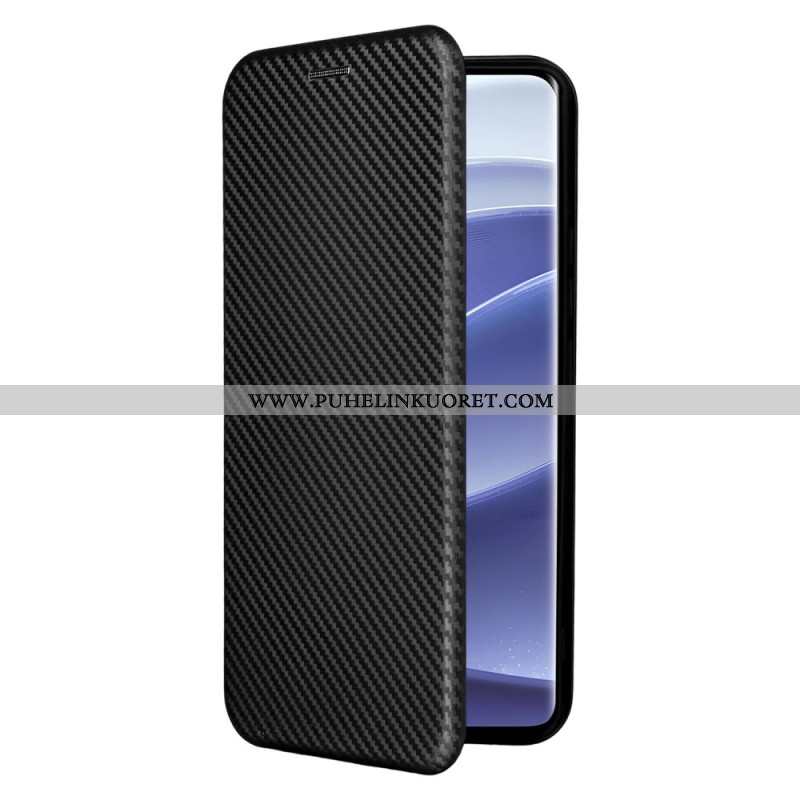 Nahkakotelo Xiaomi Redmi Note 14 Pro 4g Hiilikuitu