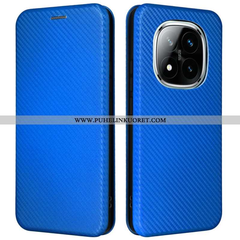 Nahkakotelo Xiaomi Redmi Note 14 Pro 5g Hiilikuitu