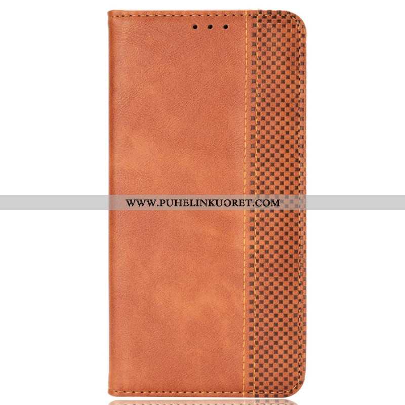 Flip Case Xiaomi Redmi Note 14 Pro 5g Vintage-bordüre