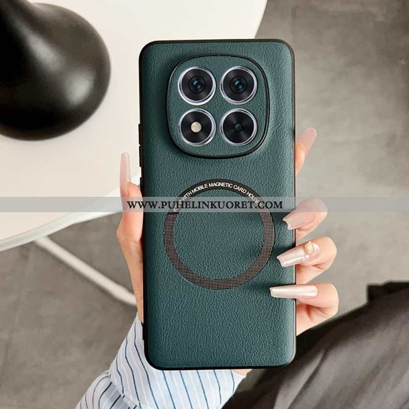 Kuori Xiaomi Redmi Note 14 Pro 5g Magsafe-yhteensopiva Nahkaefekti