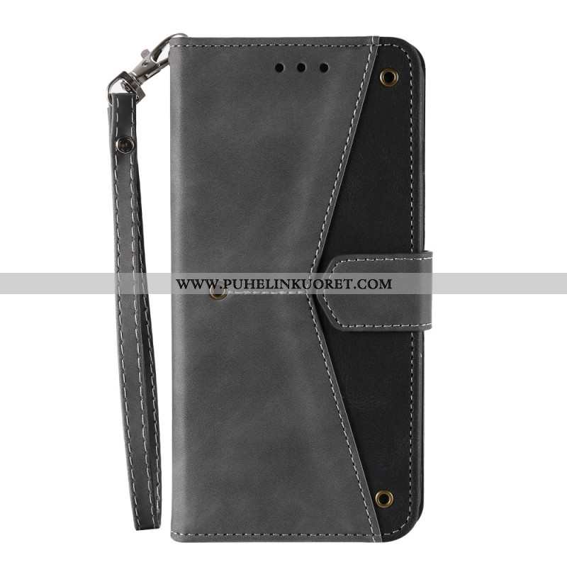 Lederhüllen Xiaomi Redmi Note 14 Pro 5g Vintage Zweifarbig