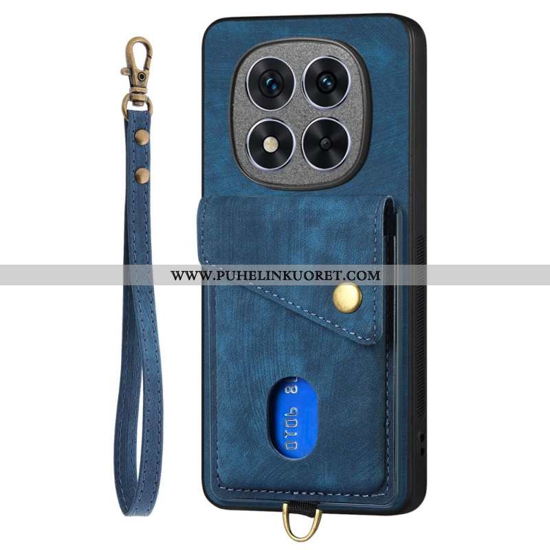 Nahkaefektikorttikotelo Ja Nauha