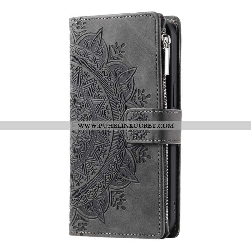 Case Für Xiaomi Redmi Note 14 Pro 5g Mandala-wildleder-effekt Wallet