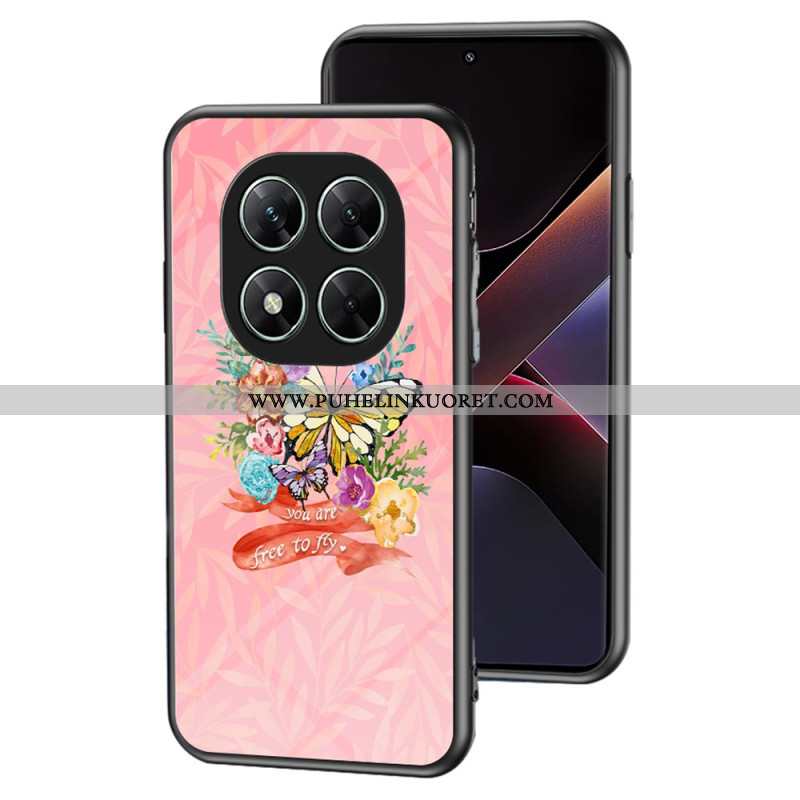 Hülle Xiaomi Redmi Note 14 Pro 5g Handyhülle Schmetterlings-serie