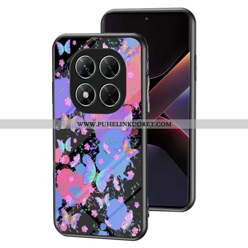 Hülle Xiaomi Redmi Note 14 Pro 5g Handyhülle Schmetterlings-serie