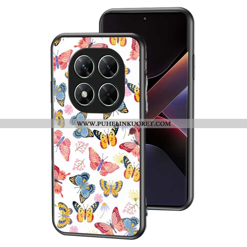 Hülle Xiaomi Redmi Note 14 Pro 5g Handyhülle Schmetterlings-serie