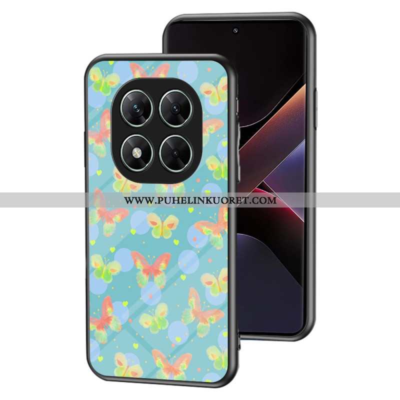 Hülle Xiaomi Redmi Note 14 Pro 5g Handyhülle Schmetterlings-serie