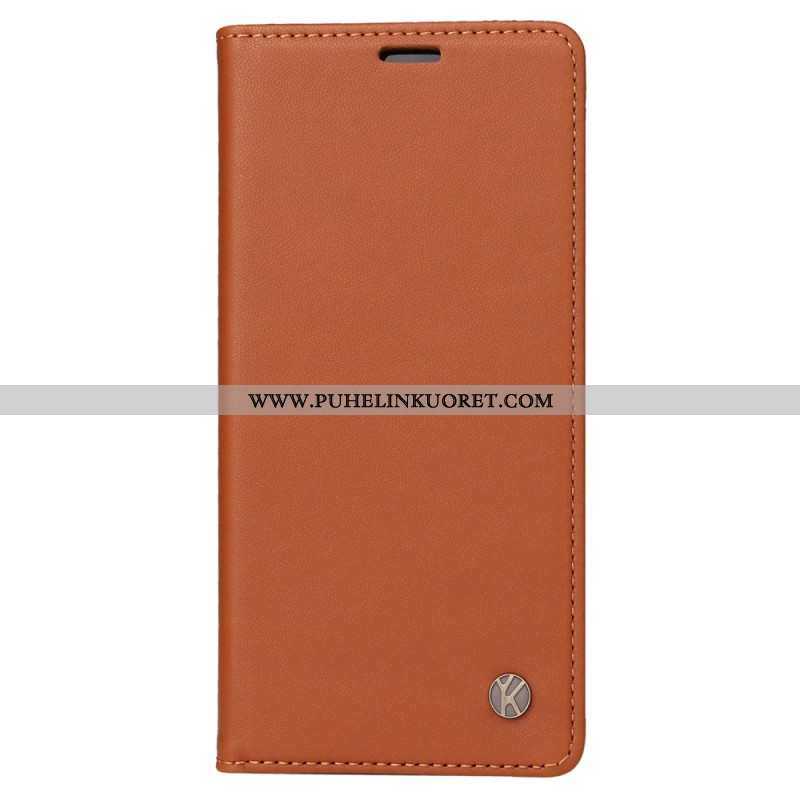 Nahkakotelo Xiaomi Redmi Note 14 Pro 5g Yikatu-keinonahka