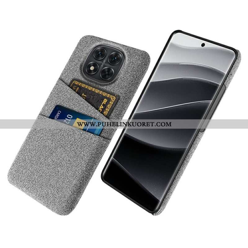 Kuori Xiaomi Redmi Note 14 Pro 5g Kangaskorttikotelo