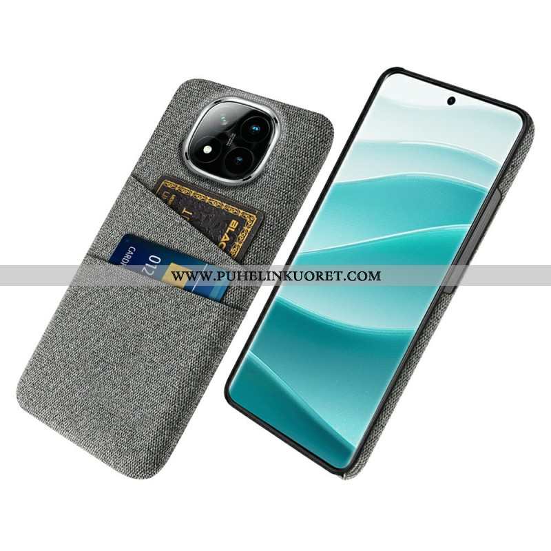 Puhelinkuoret Xiaomi Redmi Note 14 Pro Plus 5g Kangaskorttikotelo