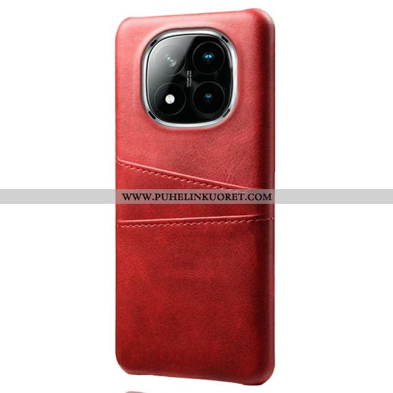 Kuori Xiaomi Redmi Note 14 Pro Plus 5g Nahkaefektikorttikotelo