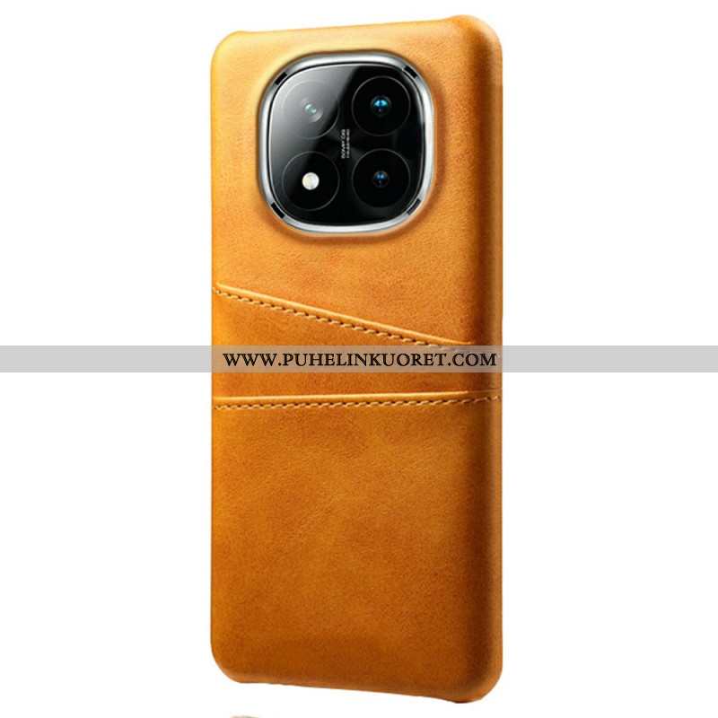 Kuori Xiaomi Redmi Note 14 Pro Plus 5g Nahkaefektikorttikotelo