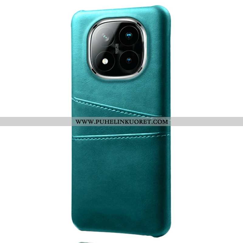 Kuori Xiaomi Redmi Note 14 Pro Plus 5g Nahkaefektikorttikotelo