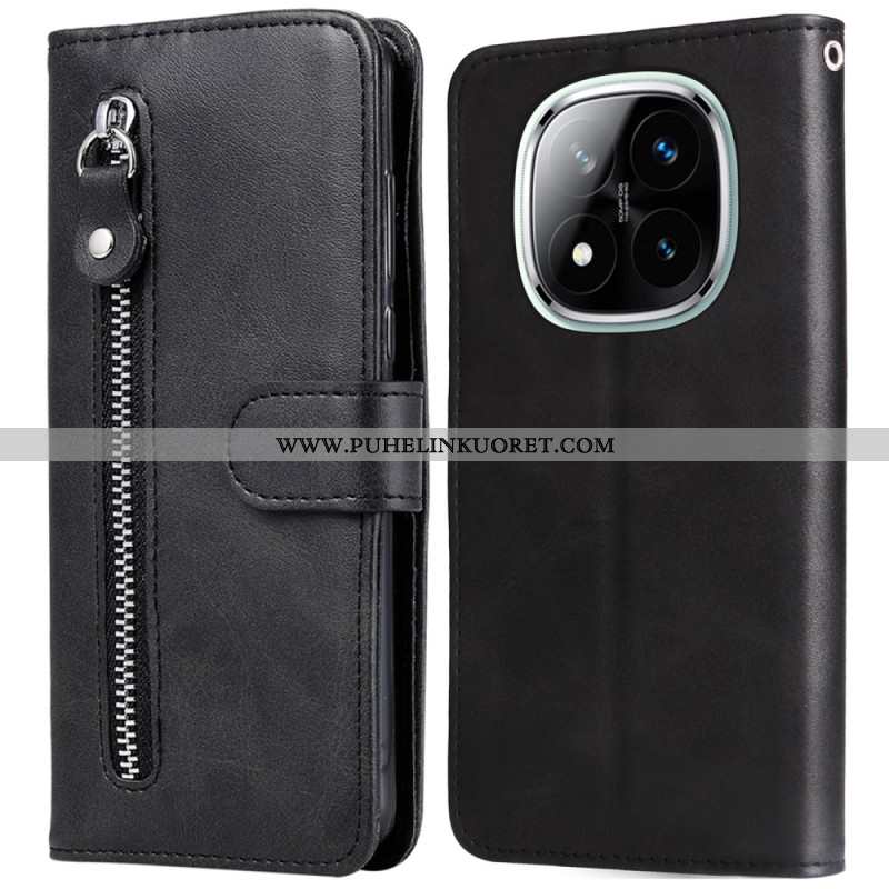 Kotelot Xiaomi Redmi Note 14 Pro Plus 5g Vetoketjullinen Tasku