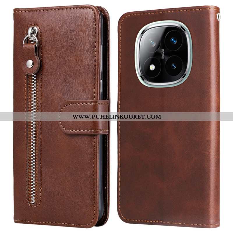 Kotelot Xiaomi Redmi Note 14 Pro Plus 5g Vetoketjullinen Tasku