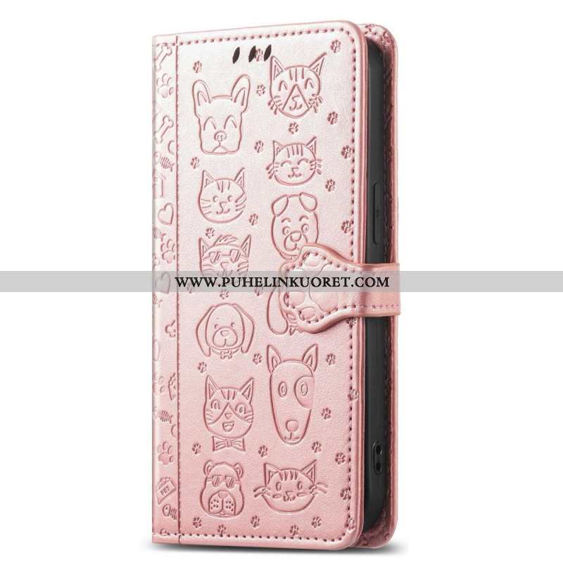 Kotelot Xiaomi Redmi Note 14 Pro Plus 5g Puhelinkuoret Animoidut Eläimet