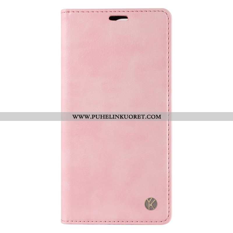 Nahkakotelo Xiaomi Redmi Note 14 Pro Plus 5g Vintage Ykatu Suojakuori