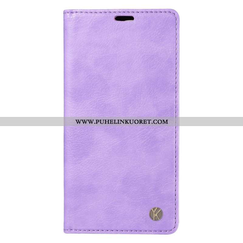 Nahkakotelo Xiaomi Redmi Note 14 Pro Plus 5g Vintage Ykatu Suojakuori