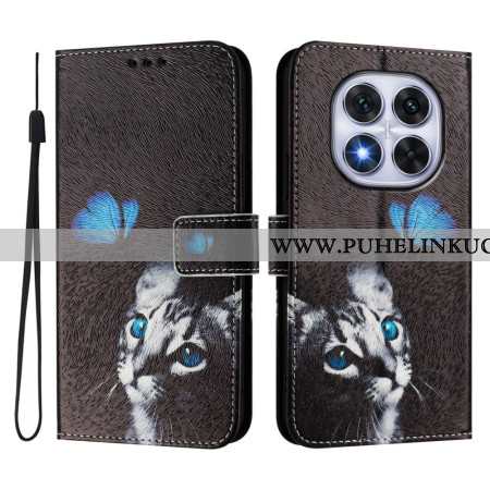 Kotelot Xiaomi Redmi Note 14 Pro Plus 5g Puhelinkuoret Perhos- Ja Kissakuvio